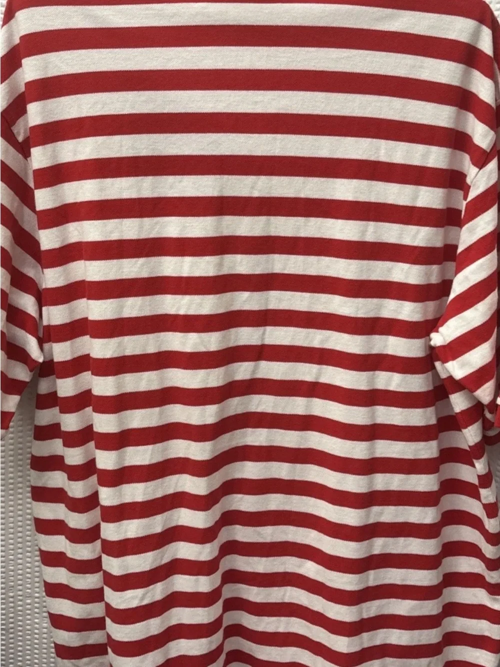 NWT Men’s Polo Ralph Lauren Red Stripe Polo Size 2XL T